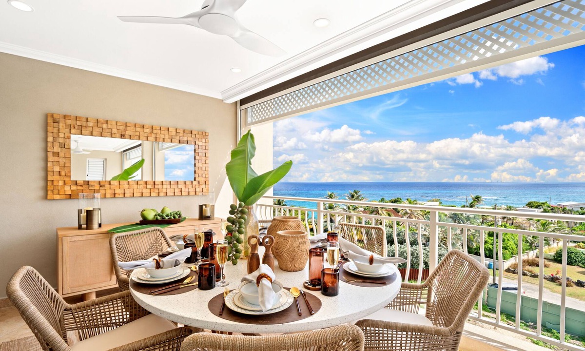 Diamond Valley Villa | A beautifully appointed 2-bdrm, 2-bath resort villa atop Barbados’ most celebrated cliffside, w/panoramic ocean views & designer interiors. Dedicated concierge service & complimentary airport transfers.