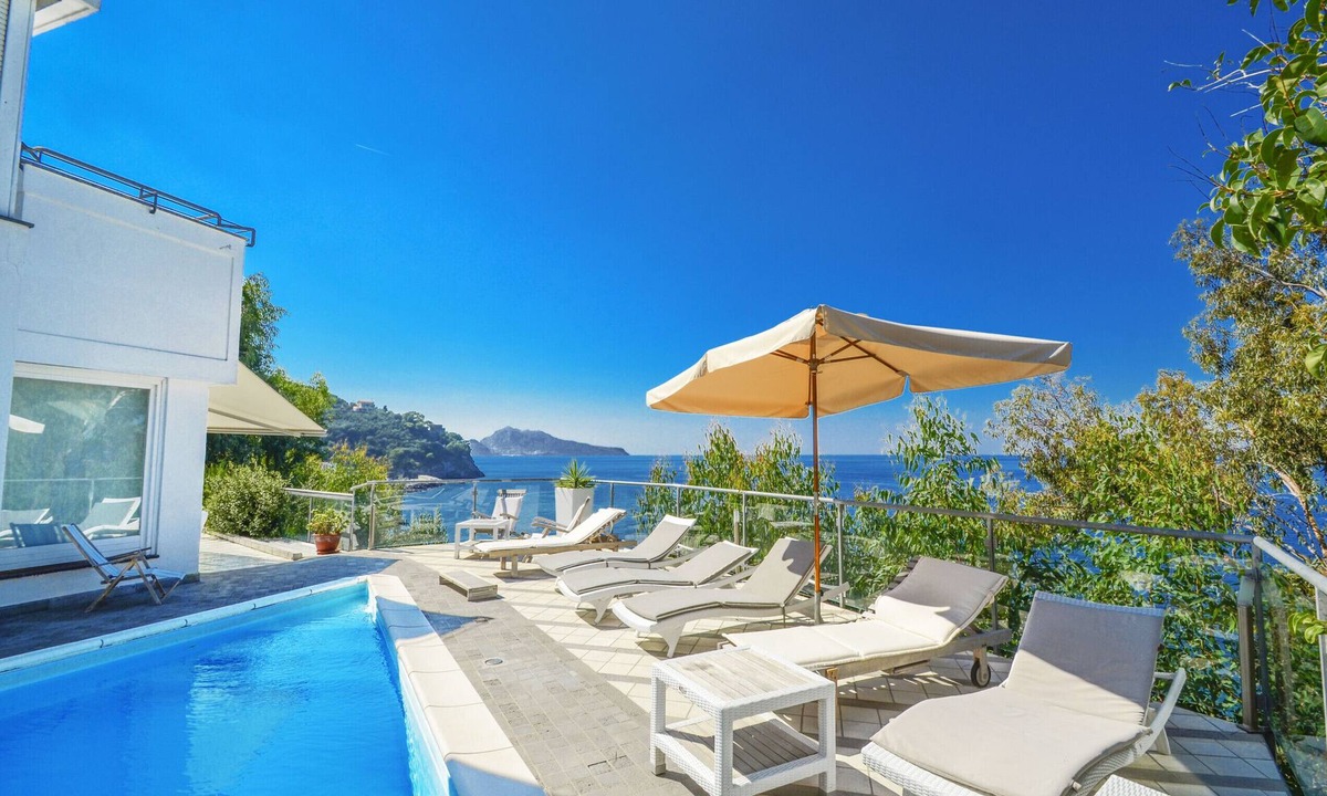 Massa Lubrense Villa | AMORE RENTALS - Villa Terri with Sea View, Private Pool, Direct Sea Access and Parking