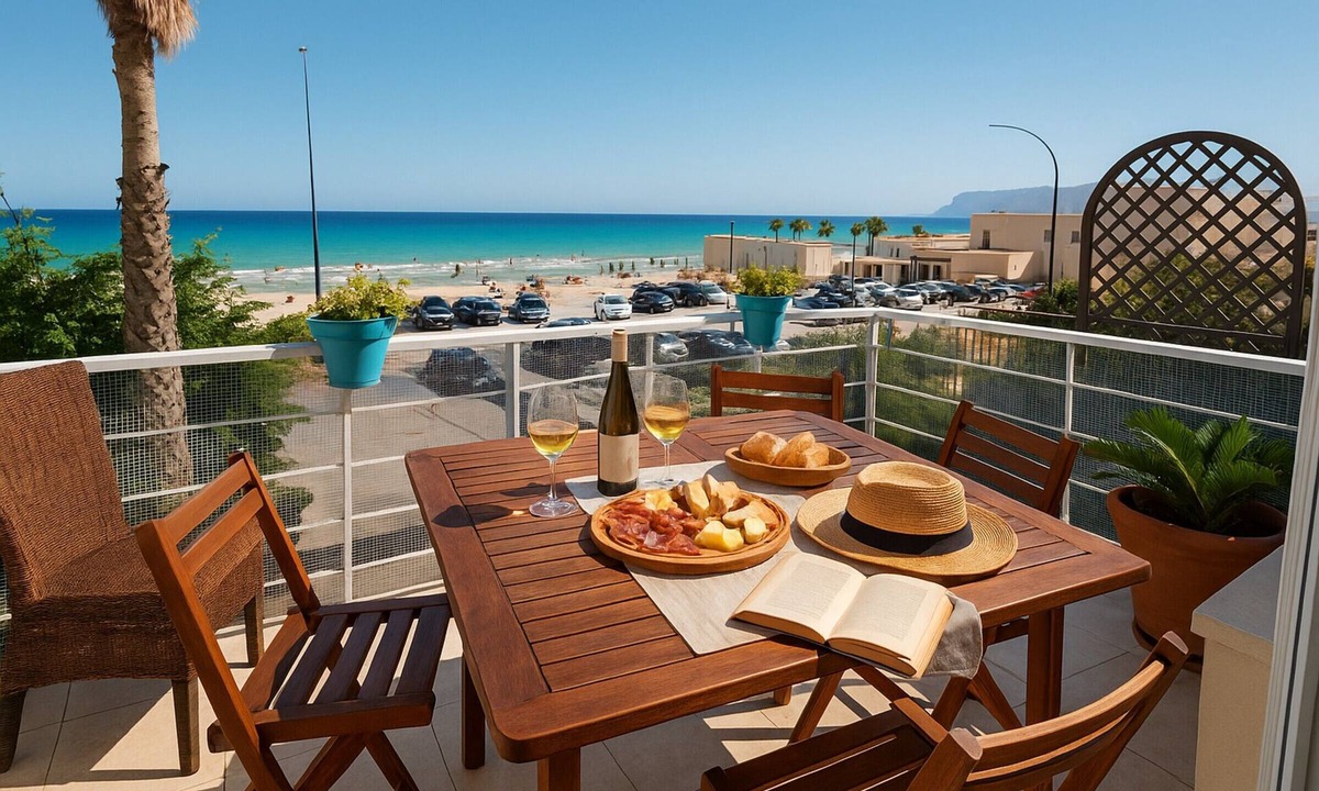 Alcamo Marina Ski Chalet | Mirage apartment with sea view