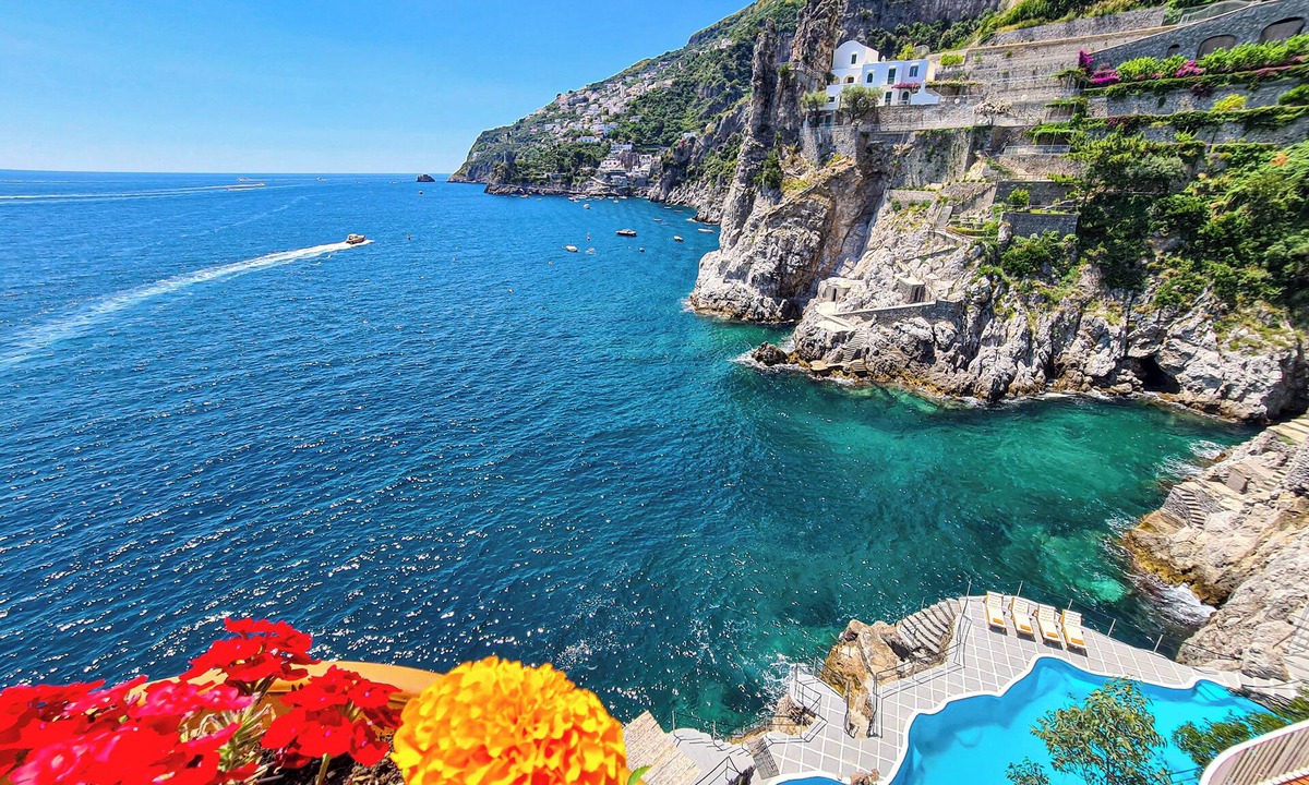 Furore Villa | Villa Alba with a sea view