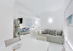 White stylish apartments in Vico Equense