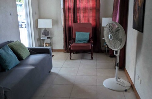 The Valley Apartment | 2-bedroom apartment in peaceful Barbados with cool AC
