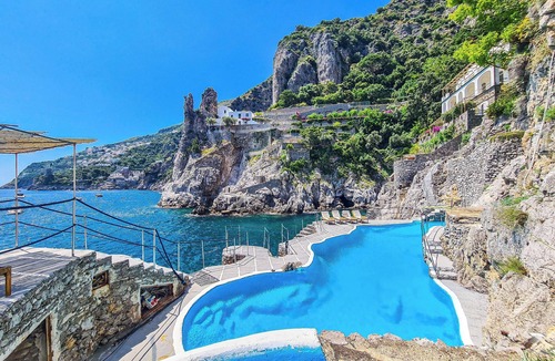 Furore Villa | AMORE RENTALS-Villa Incanto sul Mare-Exclusive Oasis, Private Chef & Sea Access