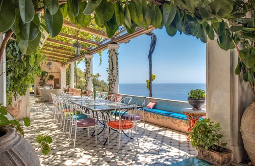 Montepertuso Villa | AMORE RENTALS - Villa San Giacomo 1 – Historic Luxury Villa with Sea View