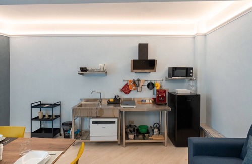 Ascea Apartment | Apartment 'Parmenide Family' with Wi-Fi and Air Conditioning
