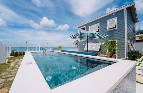 Fitts Village Villa | Beachfront Villa with Plunge Pool - Sea Breeze Beach Villa