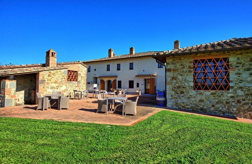 Castelnuovo Berardenga Apartment | Beautiful apartment for 2 people with pool, A/C, TV and panoramic view, close to Siena