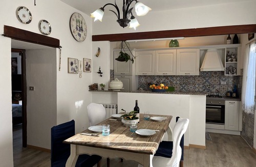 Torrazza Apartment | Beautiful apartment for 5 guests with A/C, WIFI, TV, terrace, pets allowed and panoramic view