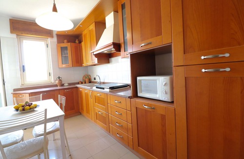 Otranto Historic Centre House | Casa Calipso in Otranto: Holiday Apartment with Balcony, Wi-Fi & Air Conditioning