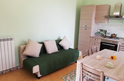Fiumicello Santa Venere House | Casolare Nappi-Ignacchiti: apartment with terrace overlooking the sea