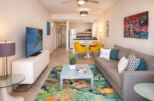 Blue Waters Hotel | Charming 1BR Suite | Ideal for Couples w/Pool & Beach Access