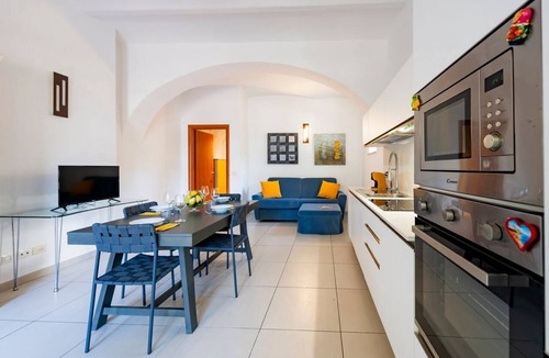 Alba Adriatica Apartment | GuestHost - A comfortable and welcoming 64 square meters apartment, perfect for four people, located on the ground floor of a renovated period villa with a private entrance.The property is located in Alba Adriatica, a town famous for its long sandy beach