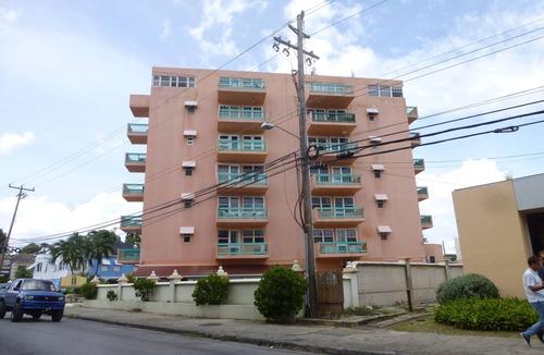 Hastings Apartment | Hastings Towers 3B opp Beach with Balcony looking out to sea views!