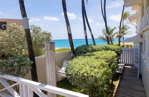 Silver Sands Apartment | Inchcape Seaside Villas right on Silver Sands Beach - Garden Apartment