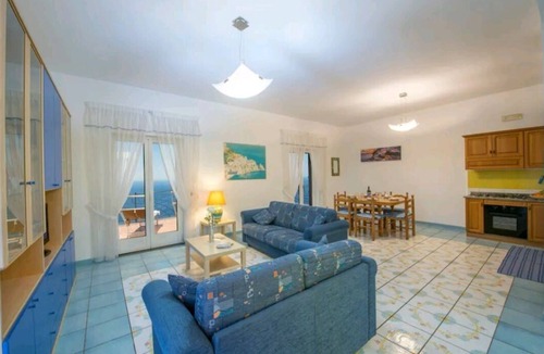 Furore House | L'INCANTO House on the Amalfi Coast. Spacious and wonderful terrace overlooking the sea