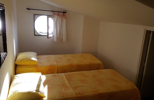 Marina di Pisciotta Apartment | Loft in family villa with sea view terrace and breathtaking panorama.