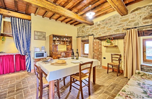 Castelnuovo Berardenga Apartment | Lovely apartment for 3 people with pool, A/C, WIFI, pets allowed and panoramic view