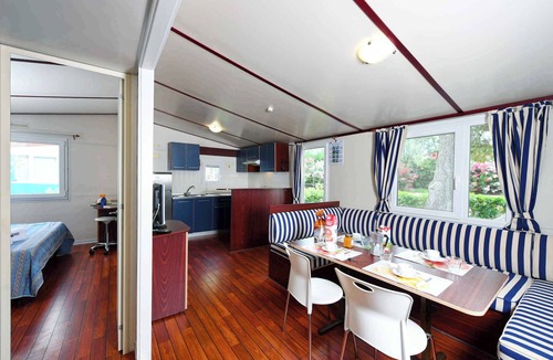 Lignano Riviera House | Mobilehome mit Terrasse und Klimaanlage