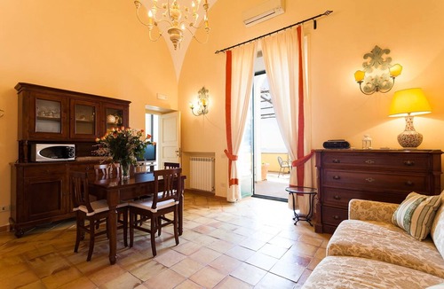 Positano City Centre Apartment | My Rental Homes - Casa Palazzo with wide panoramic terrace and sea view