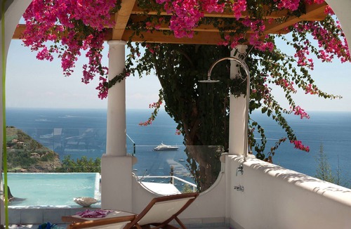 Nerano Villa | My Rental Homes - Villa delle Sirene with panoramic pool, terraces and jacuzzi