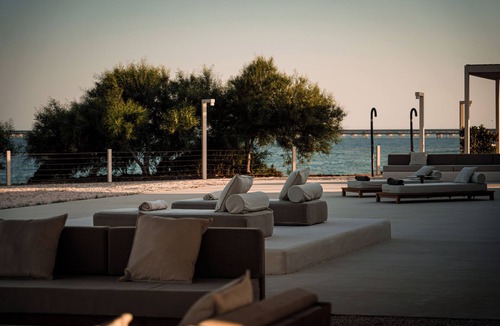 Monte Sant'Angelo Villa | Romantic Seafront Villa with 900m² Terrace & Private Beaches | Italy
