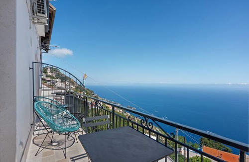San Michele Apartment | Room 'Camera Ravello Sea View' with Sea View, Wi-Fi and Air Conditioning