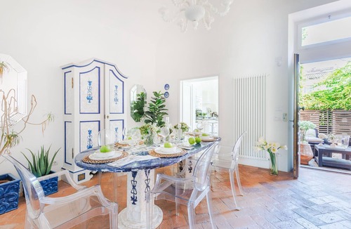 Lucca Historical Center Apartment | Spacious Ground Floor Apartment with Private Garden Inside the Walls of Lucca