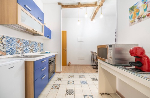 Cagliari House | Studio Apartment 'Alla Marina Monolocale Deluxe' with Balcony, Wi-Fi and Air Conditioning