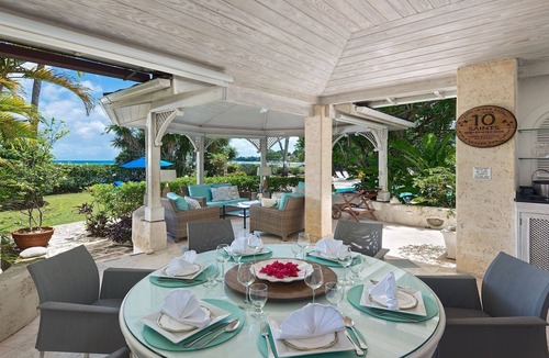 Gibbs Bay Villa | Stunning Beachfront Villa On A Secure Development - Great Sea Views