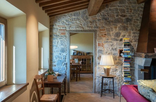 Bucine Villa | Stunning private villa for 12 guests with A/C, WIFI, private pool, TV, patio and panoramic view
