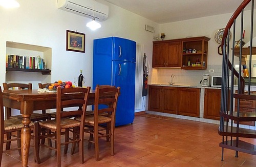 Montaione Villa | Super panoramic villa for 8, steps from town, exclusive pool, full A/C, Wi‑Fi