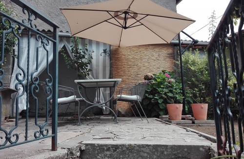 Benabbio Apartment | Typical house with garden and veranda in ancient village