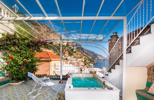 Positano Villa | Villa Avorio, Luxury Positano Villa with heated pool and jacuzzi, close to beach