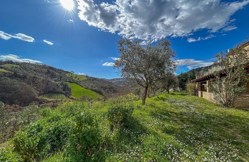 Montefiore Conca Villa | Villa 'Casale Mauri' with Sea View, Private Terrace and Wi-Fi