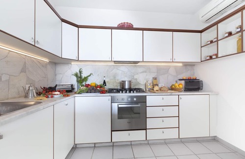 Massa Lubrense Villa | Villa del Sole with Sea View, Direct Sea Access, Parking and Air Conditioning