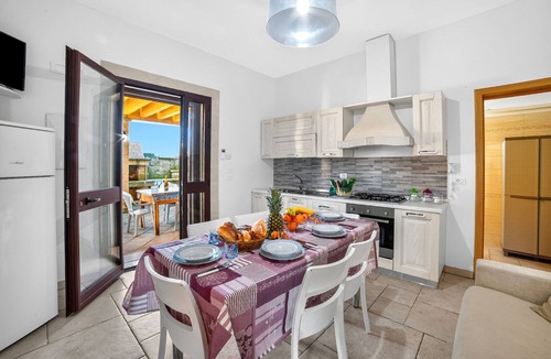 Torre Specchia Ruggeri House | Villa Marta With Garden Near The Sea, Melendugno, Italy