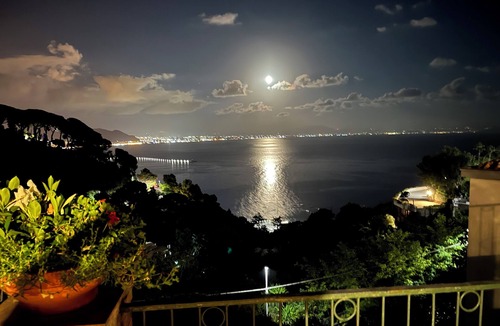 Raito Villa | Villa San Vito Amalfi Coast. A gorgeous viewing deck open to the sea.