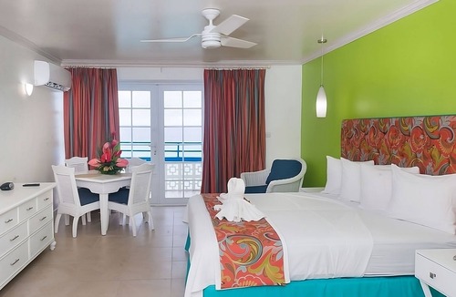 St. Lawrence Gap Hotel | Where Great Memories Begin! Balcony, Oceanfront, Outdoor Pool, Free Parking!
