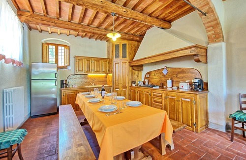 Sant'Andrea in Percussina Villa | Wonderful private villa with hot tub, private pool, WIFI, A/C, TV, panoramic view, close to Florence