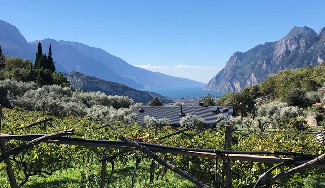 A tranquil paradise overlooking the lake in Arco