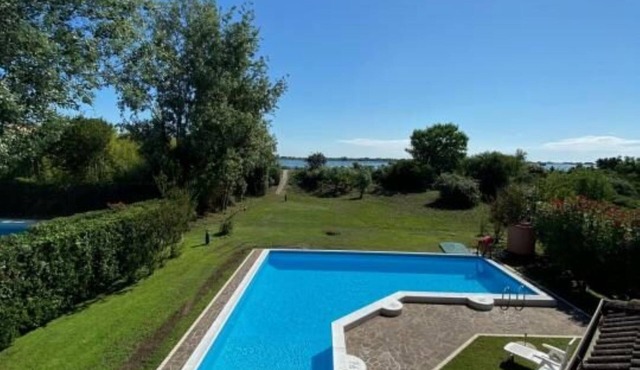 Albarella villa with sea view and pool in Isola di Albarella