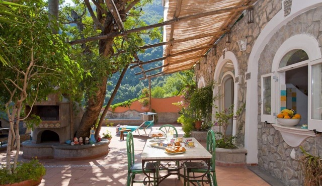 Amber House, apartment with sea view in Positano