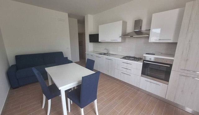 Apartment in villa in Alano di Castellabate with private parking space