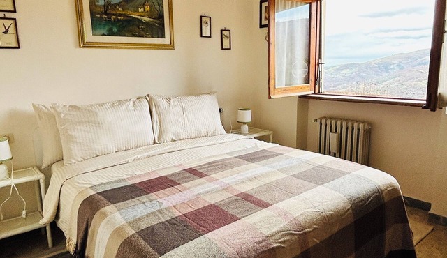 Apartment with panoramic view for 2 persons in Fiuggi