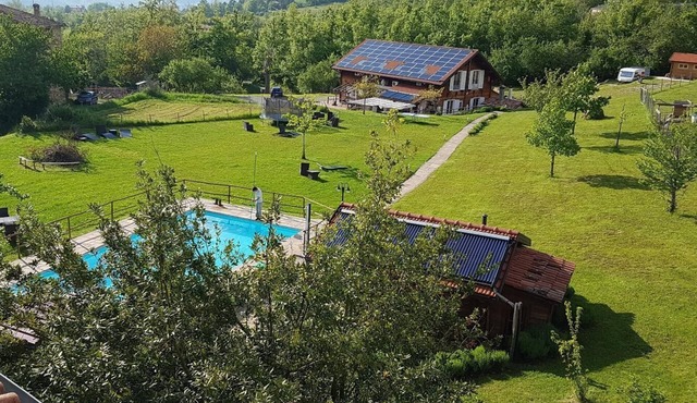 apt w3 in wood house first level in SAN BENEDETTO VAL DI SAMBRO