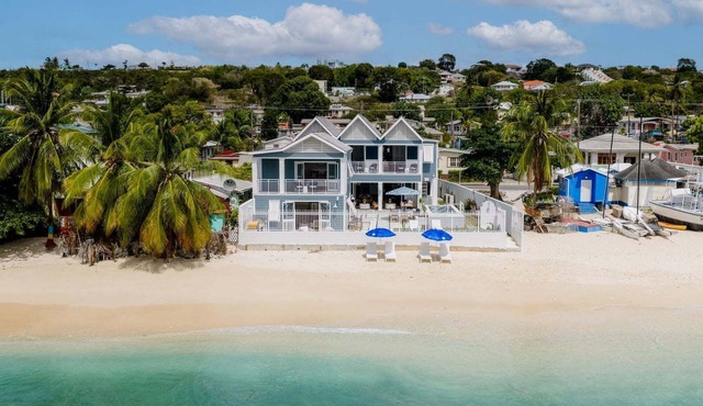 Beachfront Villa with Plunge Pool - Sea Breeze House (4 bed)