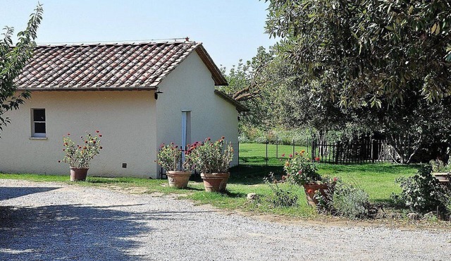 Casa Monia F: A welcoming cottage surrounded by the greenery, with Free WI-FI. in Asciano