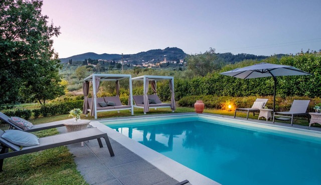 Casa Santo, a sweet country apartment with pool on the hills of Lucca in San Gennaro