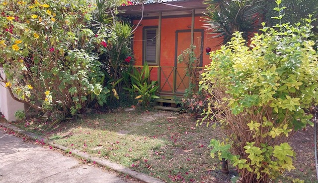 Charming Cottage at Shambhala Homestays (rustic in wild front garden)