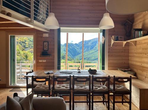 CIELO E TERRA Chalet Zencheri con vista panoramica in Piazza